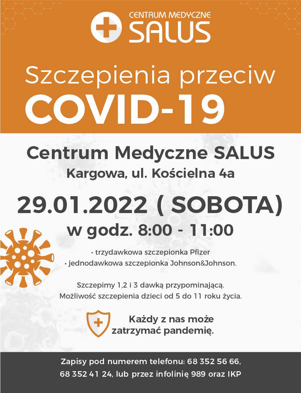 You are currently viewing Szczepienia w CM Salus Kargowa