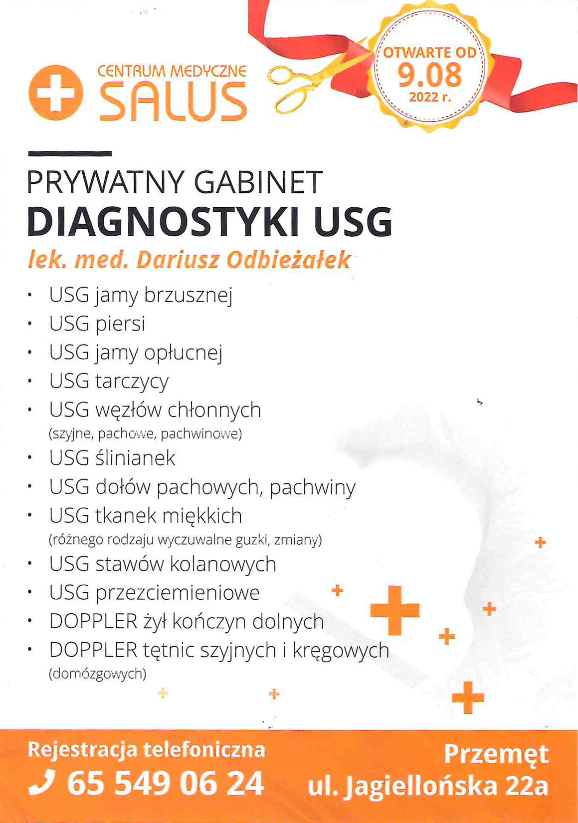 You are currently viewing NOWY GABINET USG w Przemęcie