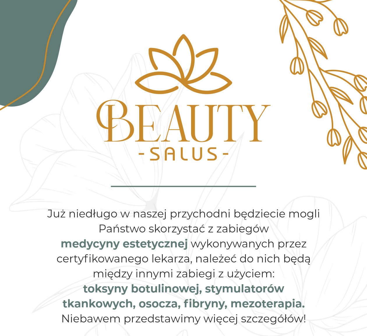 You are currently viewing Medycyna estetyczna Salus Beauty